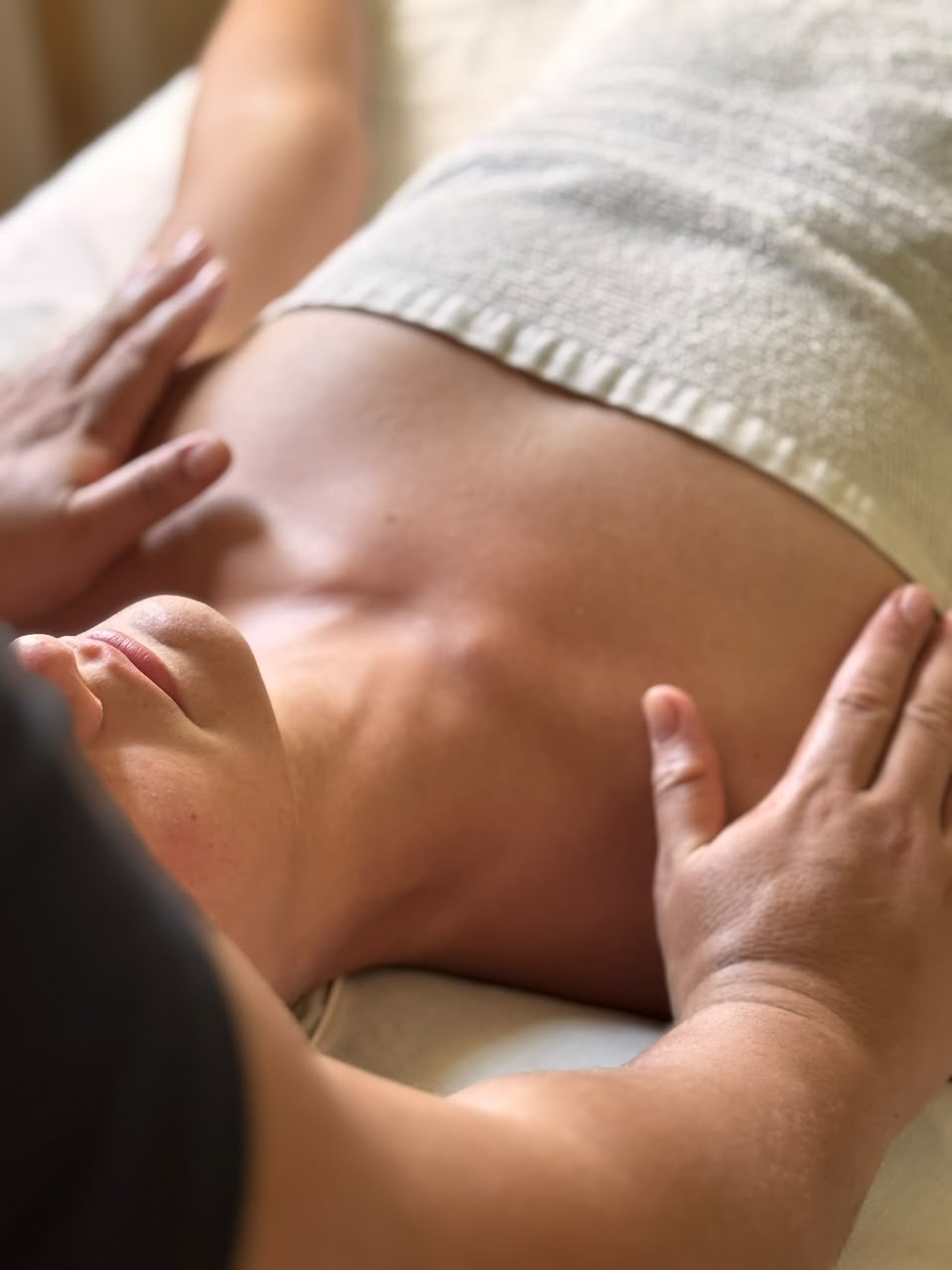 Sesión de masajes descontracturantes