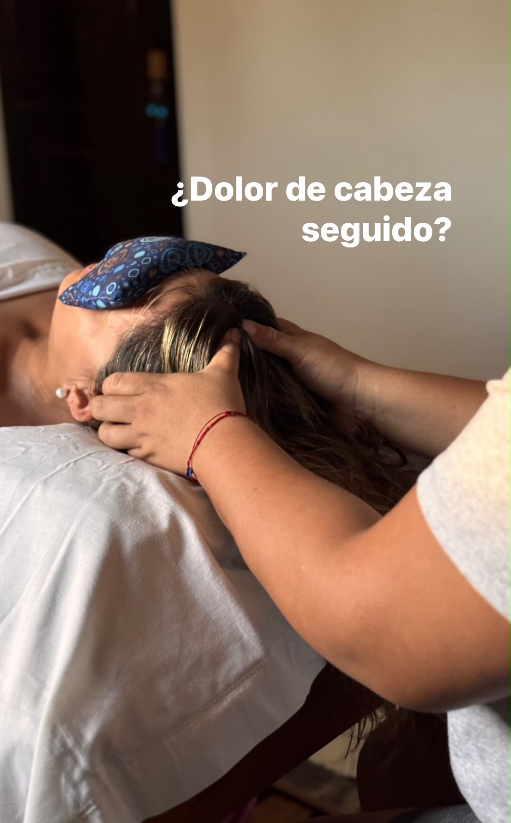 Masajes — ¿Dolor de cabeza seguido?